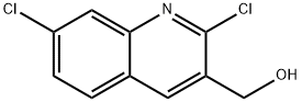 2,7-DICHLOROQUINOLINE-3-METHANOL 结构式