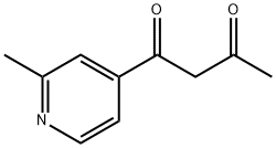 1-(2-Methyl-4-pyridinyl)-1,3-butanedione 结构式