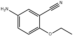 5-氨基-2-乙氧基苯甲腈 结构式