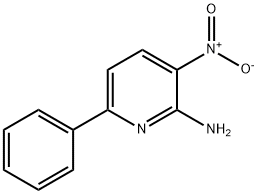 2-氨基-3-硝基-6-苯基吡啶 结构式