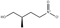 (R)-2-甲基-4-硝基-1-丁醇 结构式