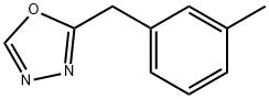 2-(3-甲基苄基)-1,3,4-噁二唑 结构式