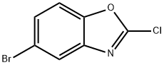 5-溴-2-氯-1,3-苯并恶唑 结构式