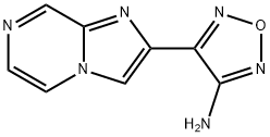 4-(咪唑[1,2-A]吡嗪- 2-基)-1,2,5-噁二唑-3-胺 结构式