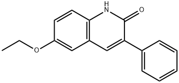 6-乙氧基-3-苯基-1H-喹啉-2-酮 结构式