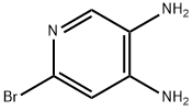3,4-二氨基-6-溴吡啶 结构式