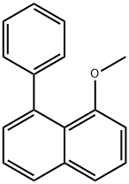 1-Methoxy-8-phenylnaphthalene 结构式