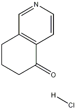 7,8-DIHYDROISOQUINOLIN-5(6H)-ONE HYDROCHLORIDE 结构式