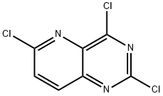 2,4,6-三氯-吡啶并[3,2-D]嘧啶 结构式