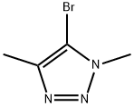 5-溴-1,4-二甲基-1H-1H-1,2,3-三氮唑 结构式
