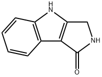 3,4-二氢-吡咯并[3,4-B]吲哚-1(2H)-酮 结构式