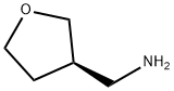(3R)-四氢呋喃-3-甲胺 结构式