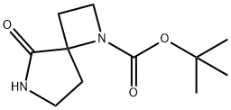 5-氧代-1,6-二氮杂螺[3.4]辛烷-1-羧酸叔丁酯 结构式
