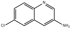 6-氯喹啉-3-胺 结构式