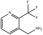 2-(三氟甲基)吡啶-3-甲胺 结构式