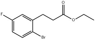 2-Bromo-5-fluoro-benzenepropanoic acidethylester