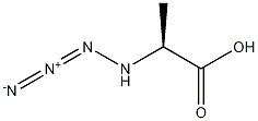 3-叠氮基-D-丙氨酸 结构式