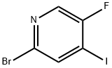 2-BROMO-5-FLUORO-4-IODOPYRIDINE 结构式