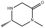 (S)-1,5-二甲基哌嗪-2-酮 结构式
