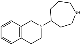2-(六氢-1H-氮杂卓-4-基)-1,2,3,4-四氢异喹啉 结构式