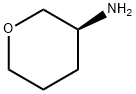 (S)-3-氨基四氢吡喃盐酸盐 结构式