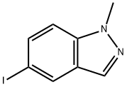 5-碘-1-甲基-1H-吲唑 结构式