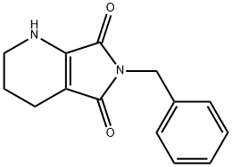 6-苄基-1,2,3,4-四氢-6H-吡咯并[3,4-B]吡啶-5,7-二酮 结构式