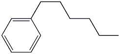 1-Phenylhexane 结构式