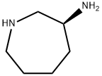(3S)-氮杂环庚-3-胺 结构式
