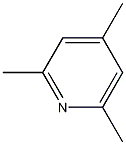 2,4,6-Trimethylpyridine 结构式