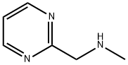 N-甲基-2-嘧啶甲胺 结构式