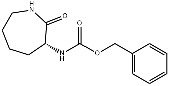benzyl (R)-2-oxoazepan-3-ylcarbamate 结构式