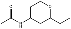 4-N-Acetylamino-2-ethyl-tetrahydropyrane 结构式