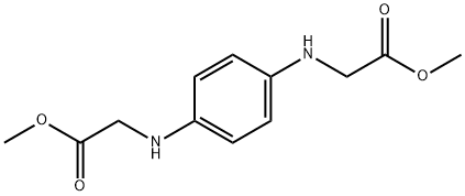 N,N'-1,4-Phenylenebis-glycine Dimethyl Ester 结构式