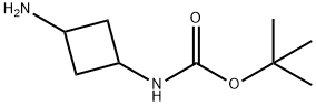 N-BOC-1,3-环丁二胺 结构式