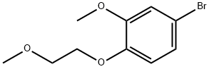 4-BROMO-(2-METHOXYETHOXY)ANISOLE 结构式