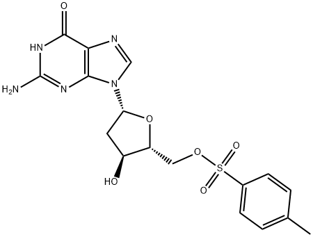 5'-Tosyl-2'-deoxy Guanosine 结构式