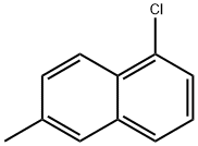 1-Chloro-6-methylnaphthalene 结构式