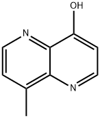 4-羟基-8-甲基-1,5-萘啶 结构式