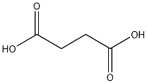 Succinic acid 结构式