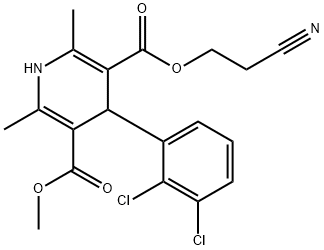 氯维地平酯 结构式