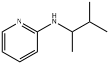 N-(1,2-二甲基丙基)-2-氨基吡啶 结构式
