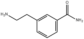 3-(2-氨乙基)苯甲酰胺 结构式