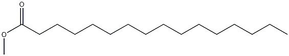 Methyl hexadecanoate 结构式