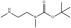 甲基(2-(甲基氨基)乙基)氨基甲酸叔丁酯 结构式