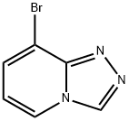8-溴-[1,2,4]三氮唑并[4,3-A]吡啶 结构式