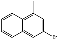 3-Bromo-1-methylnaphthalene 结构式