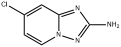 7-氯-[1,2,4]三唑并[1,5-A]吡啶-2-胺 结构式