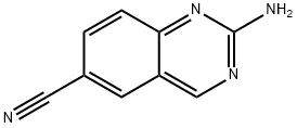 2-aminoquinazoline-6-carbonitrile 结构式