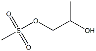 2-羟丙基甲磺酸酯 结构式